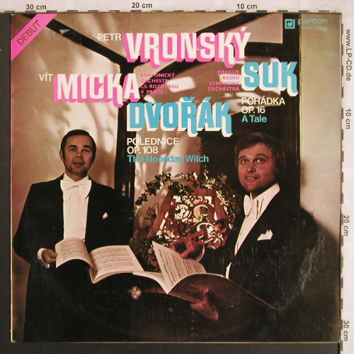 Suk,Josef / Dvorak: Pohadka, op.16/Polednice,op.108, Panton(11 0612), CZ, 1977 - LP - L7825 - 7,50 Euro