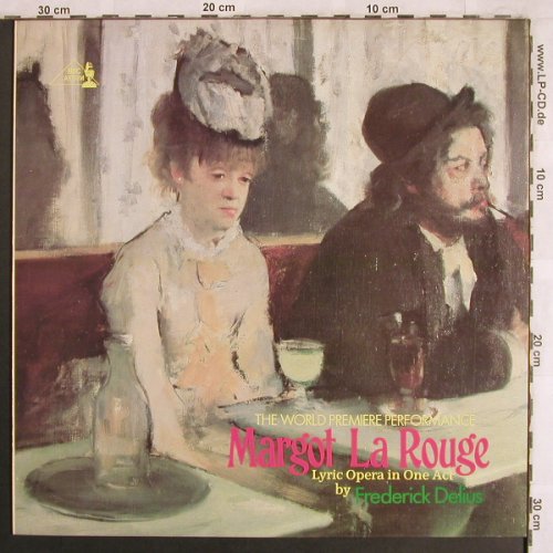 Delius,Frederick: Margot la Rouge, in french, BBC (REGL 458), UK,vg+/m-, 1982 Typ: LP Best.-Nr.: L7828 Preis: 5,00 Euro