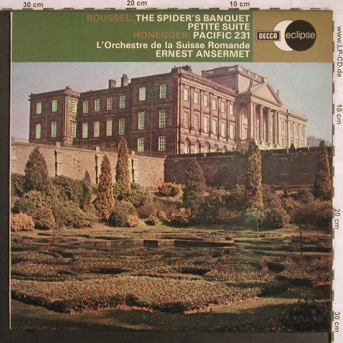 Roussel,Albert: The Spider's Banquet.../Pacific 231, Decca Eclipse (ECS 756), UK, 1975 Typ: LP Best.-Nr.: L7838 Preis: 6,00 Euro