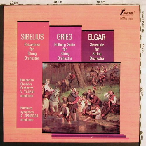 Sibelius,Jean: Rakastava /HolbergSuite/Serenade, Turnabout Vox(TV-S 34404), US,  - LP - L7852 - 7,50 Euro