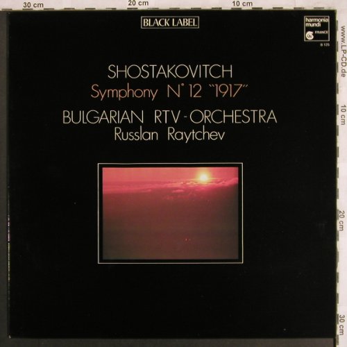 Schostakowitsch,Dmitri: Symphony No.12 (1917), Harmonia Mundi(HM B 125), F, 1977 - LP - L7854 - 9,00 Euro