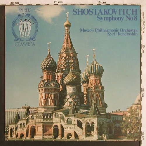 Schostakowitsch,Dmitri: Symphony No.8, Ember (ECL 9003), UK, 1974 Typ: LP Best.-Nr.: L7856 Preis: 7,50 Euro