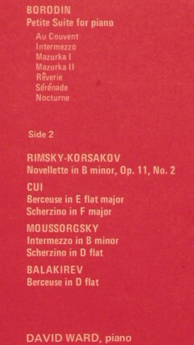Borodin,Alexander/Moussorgsky...Cui: Petite Suite..Berceuse in E flat, Pearl(SHE 502), UK,m--/m-, 1970 - LP - L7875 - 9,00 Euro
