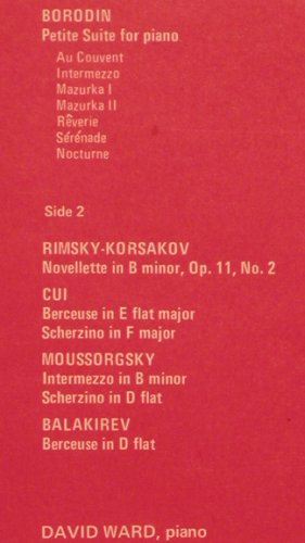 Borodin,Alexander/Moussorgsky...Cui: Petite Suite..Berceuse in E flat, Pearl(SHE 502), UK,m--/m-, 1970 - LP - L7875 - 9,00 Euro