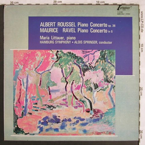 Roussel,Albert / Ravel: Piano Concerto op.36 / in G, Turnabout Vox (TV-S 34405), US Typ: LP Best.-Nr.: L7876 Preis: 12,50 Euro