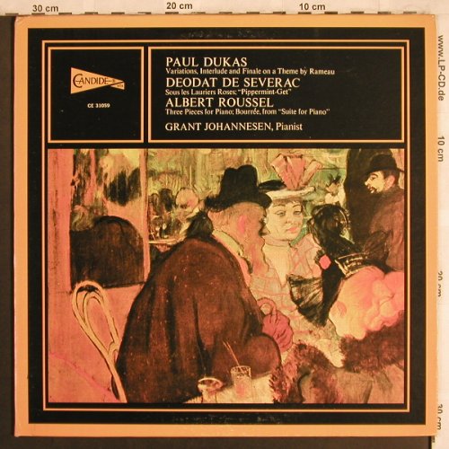 Dukas,Paul/Deodat de Severac/Rousse: Variations,Interlude/Peppermint Get, Candide, m-/vg+(CE 31059), US, Foc, 1972 - LP - L7877 - 9,00 Euro