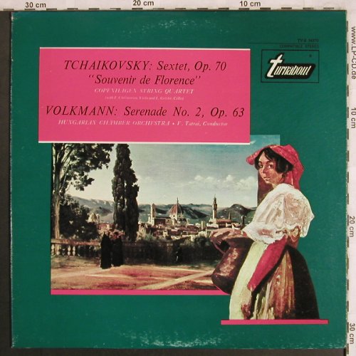 Tschaikowsky,Peter / Volkmann: Sextet,op.70 / Serenade No.2,op.63, Turnabout Vox(TV-S 34370), US,  - LP - L7879 - 9,00 Euro