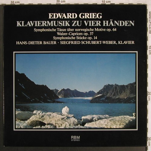 Grieg,Edvard: Klavierwerke zu 4 Händen, RBM(RBM 3072), D, 1983 - LP - L7888 - 7,50 Euro