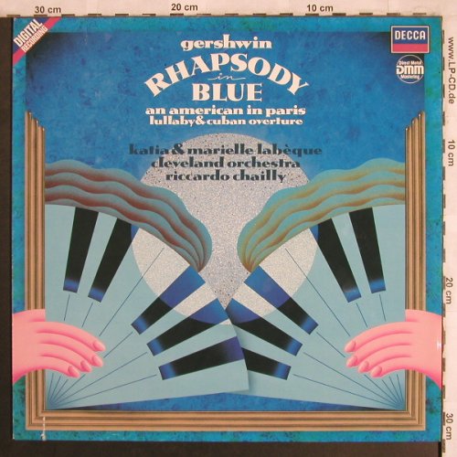 Gershwin,George: Rhapsody In Blue/AnAmerican i Paris, Decca (6.43431 AZ), D, 1987 Typ: LP Best.-Nr.: L7898 Preis: 7,50 Euro