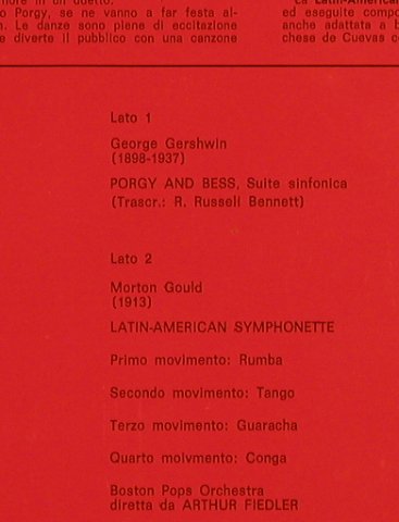 Gershwin,George / Morton Gould: Porgy and Bess/Latin-American Symph, RCA Victrola(MCV 571), I,vg+/m-,  - LP - L7899 - 5,00 Euro