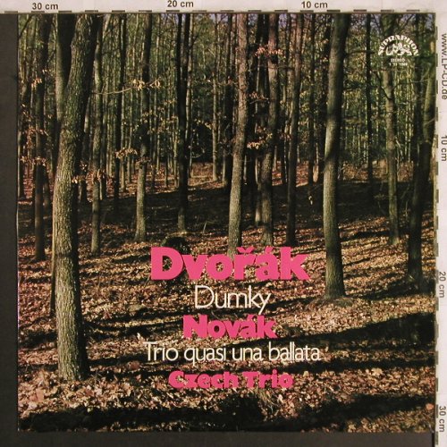 Dvorak,Antonin/Vitezslav Novak: Dumky,PTrio,op90/Trio quasi una bal, Supraphon(1 11 1089), CZ, 1972 - LP - L7911 - 7,50 Euro