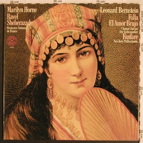 Ravel,Maurice / de Falla: Sheherazade / El Amor Brujo-Fanfare, CBS Masterworks(76707), NL,Foc, 1976 - LP - L7919 - 6,00 Euro