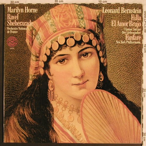 Ravel,Maurice / de Falla: Sheherazade / El Amor Brujo-Fanfare, CBS Masterworks(76707), NL,Foc, 1976 - LP - L7919 - 6,00 Euro