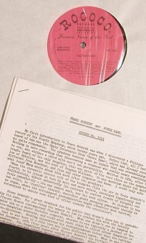 Schmidt,Franz: Motre Dame,Macbeth exp.,Box, Rococo Records (1018), CDN Typ: 3LP Best.-Nr.: L7974 Preis: 24,00 Euro