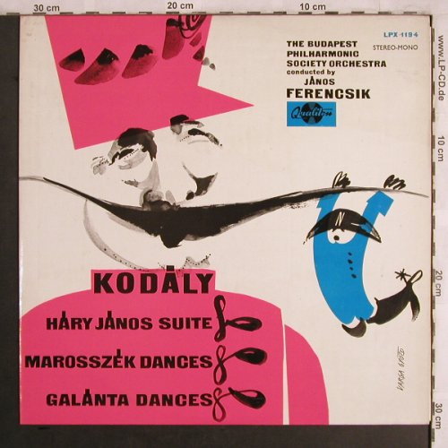 Kodaly,Zoltan: Hary Janos Suite/Marosszek Dances/G, Hungaroton(LPX 1194), H,  - LP - L7976 - 6,00 Euro