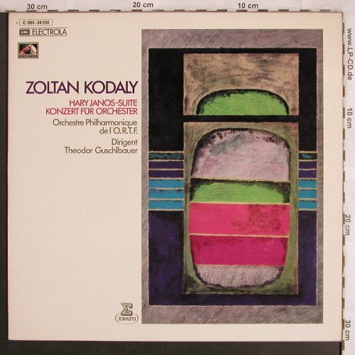 Kodaly,Zoltan: Hary Janos-Suite / Konzert für Orch, EMI (C 065-28 330), D, 1972 Typ: LP Best.-Nr.: L7978 Preis: 9,00 Euro