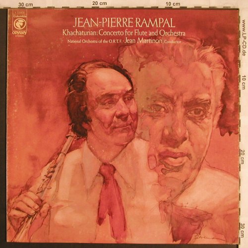 Khachaturian,Aram: Concerto For Flute & Orch., Columbia (Y 33906), US, 1976 Typ: LP Best.-Nr.: L7980 Preis: 9,00 Euro