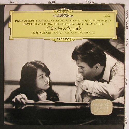 Prokofieff,Serge / Maurice Ravel: Klavierkonzert Nr.3/Klavierkonzert, D.Gr. (139 349), D / I Typ: LP Best.-Nr.: L7983 Preis: 9,00 Euro