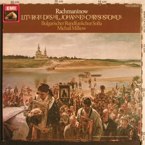 Rachmaninow,Sergej: Liturgie d.Hl.Johannes Chrysostomus, EMI, Foc(157-03 260/61 Q), D, m-/vg+, 1978 - 2LPQ - L7985 - 7,50 Euro
