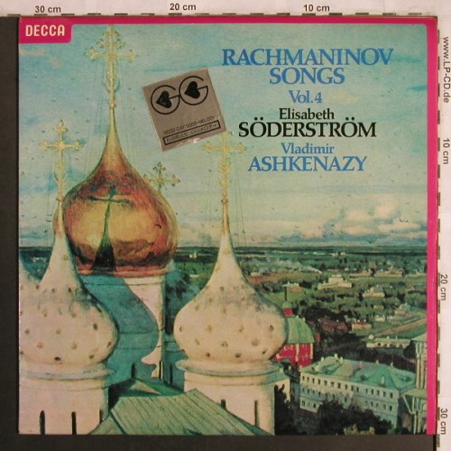 Rachmaninoff,Sergei: Songs, Vol.4, Decca(SXL 6869), UK, 1978 - LP - L7989 - 7,50 Euro