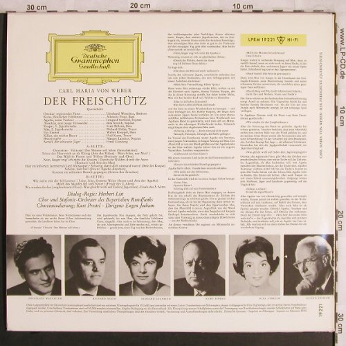 Weber,Carl Maria von: Der Freischütz-Querschnitt,vg+/m-, Deutsche Gramophon(LPEM 19 221), D, 1960 - LP - L7997 - 6,00 Euro