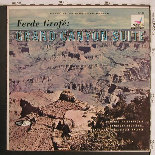 Grof,Ferde: Grand Canyon Suite, m-/vg+, Design Records(DLP 123), US,  - LP - L8040 - 6,00 Euro