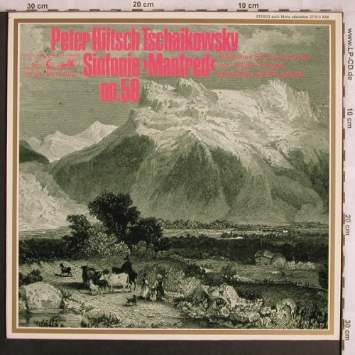Tschaikowsky,Peter: Sinfonie Manfred, op.58, Melodia Auslese(27 810 XAK), D,  - LP - L8070 - 5,00 Euro