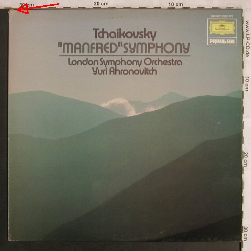 Tschaikowsky,Peter: Manfred Symphony,op.58, m-/vg+, D.Gr. Privilege(2535 476), D, 1977 - LP - L8071 - 5,00 Euro