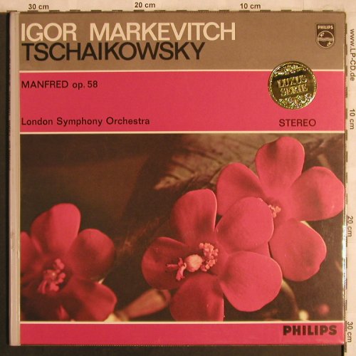 Tschaikowsky,Peter: Manfred, op.58, Foc, Philips(835 250 LY), NL,  - LP - L8072 - 12,50 Euro