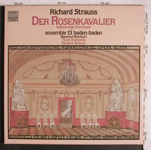 Strauss,Richard: Der Rosenkavalier, Box, Harmonia Mundi(1999043), D, 1981 - 4LP - L8091 - 20,00 Euro