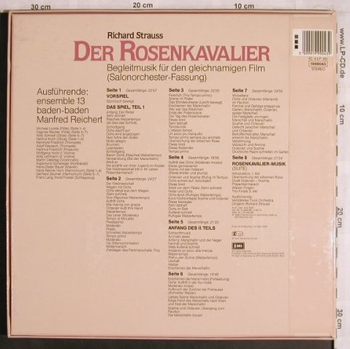 Strauss,Richard: Der Rosenkavalier, Box, Harmonia Mundi(1999043), D, 1981 - 4LP - L8091 - 20,00 Euro