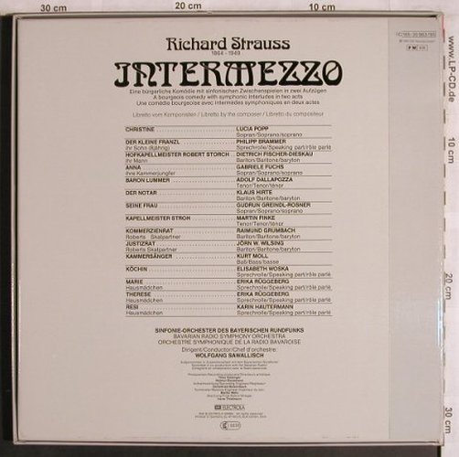 Strauss,Richard: Intermezzo, Box, EMI(165-30 983/85), D, 1980 - 3LP - L8092 - 15,00 Euro