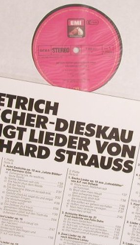 Fischer-Dieskau,Dietrich: singt Lieder v.Richard Strauss, Box, EMI (F669.651/59), D, Ri Typ: 9LP Best.-Nr.: L8094 Preis: 40,00 Euro