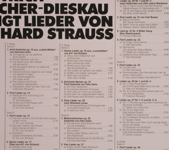 Fischer-Dieskau,Dietrich: singt Lieder v.Richard Strauss, Box, EMI (F669.651/59), D, Ri Typ: 9LP Best.-Nr.: L8094 Preis: 40,00 Euro