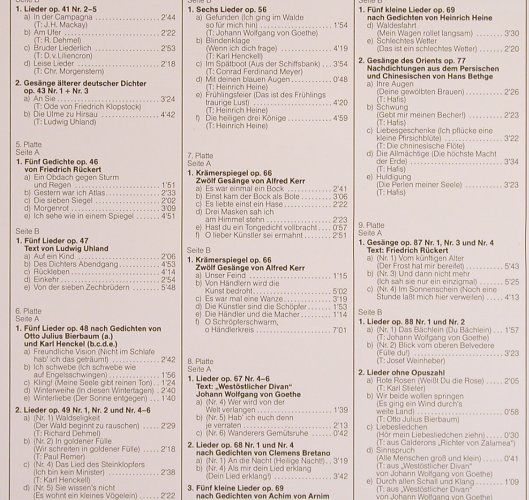 Fischer-Dieskau,Dietrich: singt Lieder v.Richard Strauss, Box, EMI(F669.651/59), D, Ri,  - 9LP - L8094 - 40,00 Euro