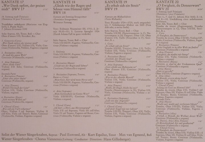 Bach,Johann Sebastian: Das Kantatenwerk Vol  5, Foc, Telefunken (6.48205 DM), D, Ri, 1984 Typ: 2LP Best.-Nr.: L8105 Preis: 7,50 Euro