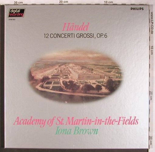 Händel,Georg Friedrich: 12 Concerti Grossi Op.6, Box, Philips(6769 083), NL, 1983 - 3LP - L8108 - 17,50 Euro