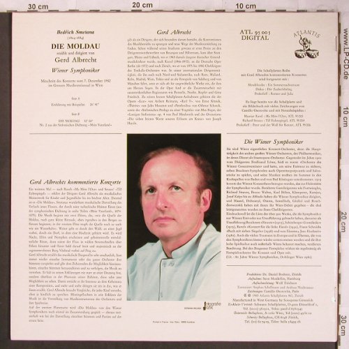 Albrecht,Gerd: erklärt u.dir. Die Moldau-Smetana, Atlantis (95 005), D, Foc, 1983 Typ: LP Best.-Nr.: L8123 Preis: 7,50 Euro