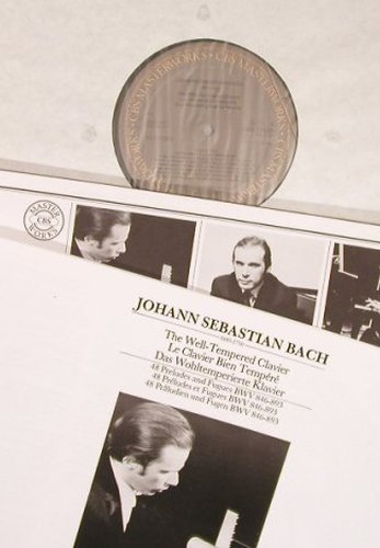 Bach,Johann Sebastian: Das Wohltemperierte Klavier,846-893, CBS Masterworks(77 427), D Box,  - 4LP - L8125 - 15,00 Euro