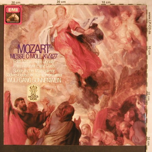 Mozart,Wolfgang Amadeus: Messe C-Moll KV 427, EMI(037-29 018), D, m-/vg+,  - LP - L8133 - 5,00 Euro