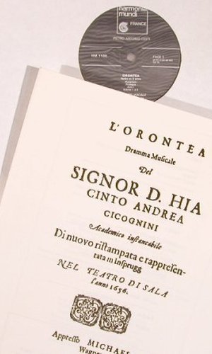 Cesti,Pietro Antonio: Orontea, Box, Harmonia Mundi(HM 1100/02), F, 1982 - 3LP - L8135 - 15,00 Euro
