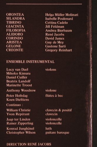 Cesti,Pietro Antonio: Orontea, Box, Harmonia Mundi(HM 1100/02), F, 1982 - 3LP - L8135 - 15,00 Euro