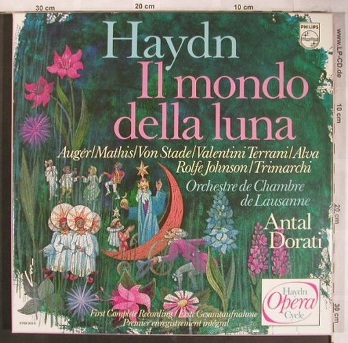 Haydn,Joseph: IL mondo della Luna, Box, Philips (6769 003), NL, 1978 Typ: 4LP Best.-Nr.: L8136 Preis: 20,00 Euro