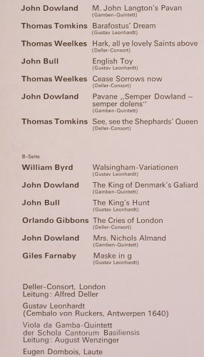 V.A.Musik Im Goldenen Zeitalter: Englands, Orbis(79 399), D,  - LP - L8138 - 5,00 Euro