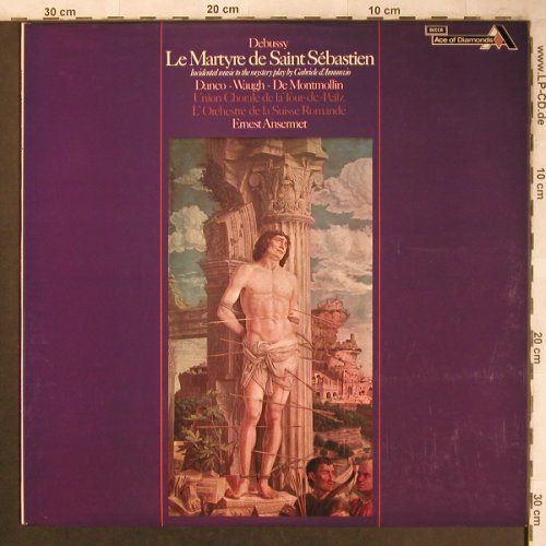 Debussy,Claude: Le Martyre de Saint Sebastien, Ace of Diamonds (SDD 314), UK, 1972 Typ: LP Best.-Nr.: L8146 Preis: 6,00 Euro