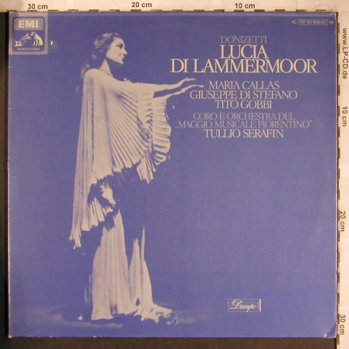 Donizetti,Gaetano: Lucia di Lammermoor, Foc(ital.), EMI/Dacapo(137-00 942-43 M), D,  - 2LP - L8152 - 12,50 Euro