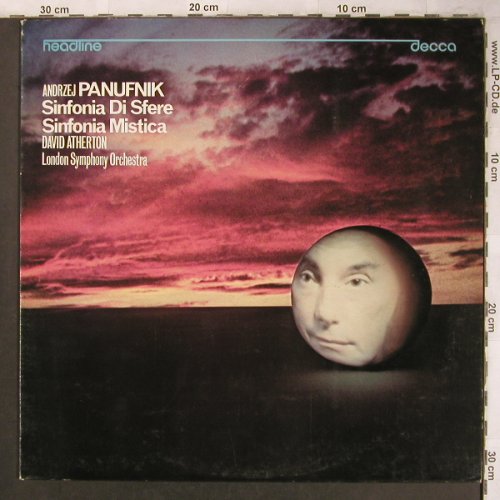 Panufnik,Andrzej: Sinfonia di Sfere / Mistica, Decca (HEAD 22), UK, 1979 Typ: LP Best.-Nr.: L8153 Preis: 12,50 Euro