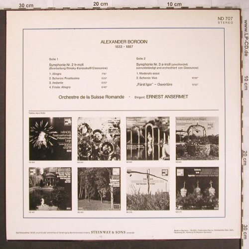 Borodin,Alexander: Sinfonien Nr.2-3/Ouvert. Fürst Igor, Decca Musik für Alle(ND 707), D,  - LP - L8155 - 6,00 Euro