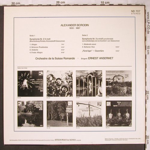 Borodin,Alexander: Sinfonien Nr.2-3/Ouvert. Fürst Igor, Decca Musik fr Alle(ND 707), D,  - LP - L8155 - 6,00 Euro