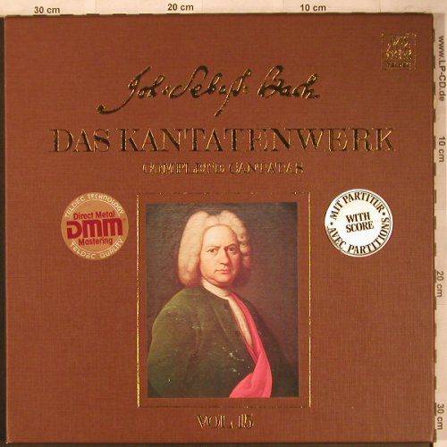 Bach,Johann Sebastian: Das Kantatenwerk Vol.15,BWV 57-60, Telefunken (6.35305 EX), D,Box, 1976 Typ: 2LP Best.-Nr.: L8160 Preis: 9,00 Euro